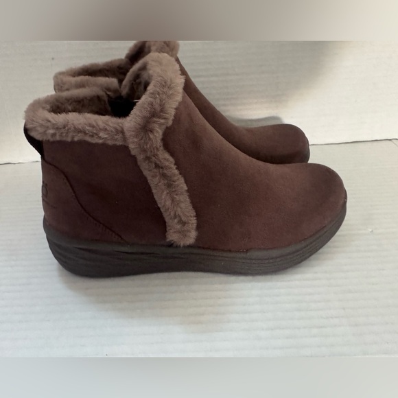 Ryka Shoes - NEW Ryka Amaze Brown Faux Fur Ankle Booties Women’s Shoes Boots‎ Lightweight 5.5